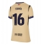 Ženski Barcelona Fermin Lopez #16 Replika nogometni dresi Gostujoči 2025-26 Kratek Rokav