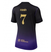 Ženski Barcelona Fermin Lopez #7 Replika nogometni dresi Gostujoči 2026-27 Kratek Rokav