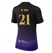 Ženski Barcelona Frenkie de Jong #21 Replika nogometni dresi Gostujoči 2026-27 Kratek Rokav