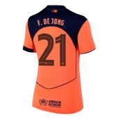 Ženski Barcelona Frenkie de Jong #21 Replika nogometni dresi Tretji 2025-26 Kratek Rokav