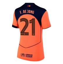 Ženski Barcelona Frenkie de Jong #21 Replika nogometni dresi Tretji 2025-26 Kratek Rokav