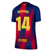 Ženski Barcelona Marcus Rashford #14 Replika nogometni dresi Domači 2025-26 Kratek Rokav