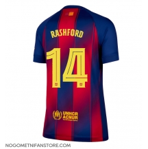 Ženski Barcelona Marcus Rashford #14 Replika nogometni dresi Domači 2025-26 Kratek Rokav