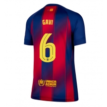 Ženski Barcelona Paez Gavi #6 Replika nogometni dresi Domači 2025-26 Kratek Rokav