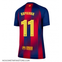 Ženski Barcelona Raphinha Belloli #11 Replika nogometni dresi Domači 2025-26 Kratek Rokav