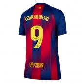 Ženski Barcelona Robert Lewandowski #9 Replika nogometni dresi Domači 2025-26 Kratek Rokav