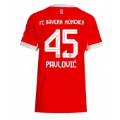 Ženski Bayern Munich Aleksandar Pavlovic #45 Replika nogometni dresi Domači 2025-26 Kratek Rokav
