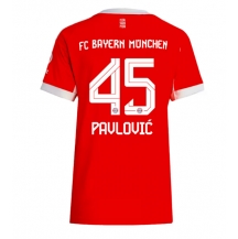 Ženski Bayern Munich Aleksandar Pavlovic #45 Replika nogometni dresi Domači 2025-26 Kratek Rokav