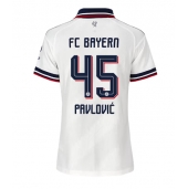 Ženski Bayern Munich Aleksandar Pavlovic #45 Replika nogometni dresi Gostujoči 2026-27 Kratek Rokav