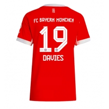 Ženski Bayern Munich Alphonso Davies #19 Replika nogometni dresi Domači 2025-26 Kratek Rokav