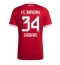 Ženski Bayern Munich Ismael Saibari #34 Replika nogometni dresi Domači 2026-27 Kratek Rokav