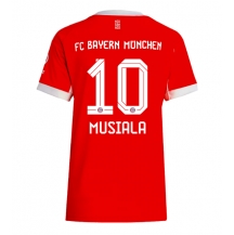 Ženski Bayern Munich Jamal Musiala #10 Replika nogometni dresi Domači 2025-26 Kratek Rokav