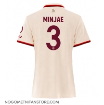 Ženski Bayern Munich Kim Min-jae #3 Replika nogometni dresi Tretji 2024-25 Kratek Rokav