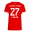 Ženski Bayern Munich Konrad Laimer #27 Replika nogometni dresi Domači 2025-26 Kratek Rokav