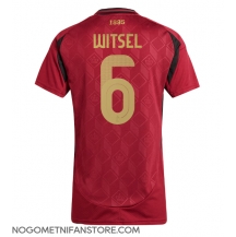 Ženski Belgija Axel Witsel #6 Replika nogometni dresi Domači EP 2024 Kratek Rokav