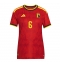 Ženski Belgija Axel Witsel #6 Replika nogometni dresi Domači SP 2026 Kratek Rokav