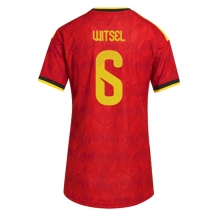 Ženski Belgija Axel Witsel #6 Replika nogometni dresi Domači SP 2026 Kratek Rokav