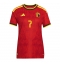Ženski Belgija Kevin De Bruyne #7 Replika nogometni dresi Domači SP 2026 Kratek Rokav