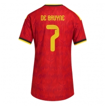 Ženski Belgija Kevin De Bruyne #7 Replika nogometni dresi Domači SP 2026 Kratek Rokav