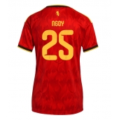 Ženski Belgija Nathan Ngoy #25 Replika nogometni dresi Domači SP 2026 Kratek Rokav