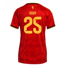 Ženski Belgija Nathan Ngoy #25 Replika nogometni dresi Domači SP 2026 Kratek Rokav