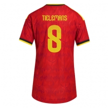 Ženski Belgija Youri Tielemans #8 Replika nogometni dresi Domači SP 2026 Kratek Rokav