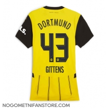 Ženski Borussia Dortmund Jamie Bynoe-Gittens #43 Replika nogometni dresi Domači 2024-25 Kratek Rokav