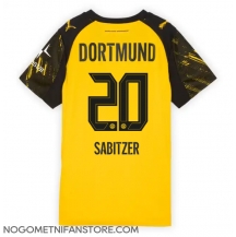 Ženski Borussia Dortmund Marcel Sabitzer #20 Replika nogometni dresi Domači 2025-26 Kratek Rokav