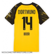 Ženski Borussia Dortmund Maximilian Beier #14 Replika nogometni dresi Domači 2025-26 Kratek Rokav