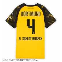 Ženski Borussia Dortmund Nico Schlotterbeck #4 Replika nogometni dresi Domači 2025-26 Kratek Rokav