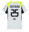 Ženski Borussia Dortmund Niklas Sule #25 Replika nogometni dresi Gostujoči 2025-26 Kratek Rokav