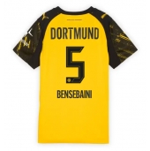 Ženski Borussia Dortmund Ramy Bensebaini #5 Replika nogometni dresi Domači 2025-26 Kratek Rokav