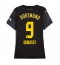 Ženski Borussia Dortmund Serhou Guirassy #9 Replika nogometni dresi Gostujoči 2024-25 Kratek Rokav