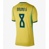 Ženski Brazilija Bruno Guimaraes #8 Replika nogometni dresi Domači SP 2026 Kratek Rokav