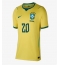 Ženski Brazilija Lucas Paqueta #20 Replika nogometni dresi Domači SP 2026 Kratek Rokav