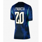 Ženski Brazilija Lucas Paqueta #20 Replika nogometni dresi Gostujoči SP 2026 Kratek Rokav