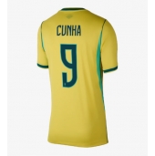 Ženski Brazilija Matheus Cunha #9 Replika nogometni dresi Domači SP 2026 Kratek Rokav