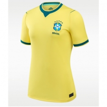 Ženski Brazilija Replika nogometni dresi Domači SP 2026 Kratek Rokav