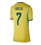 Ženski Brazilija Vinicius Junior #7 Replika nogometni dresi Domači SP 2026 Kratek Rokav