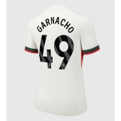 Ženski Chelsea Alejandro Garnacho #49 Replika nogometni dresi Gostujoči 2025-26 Kratek Rokav