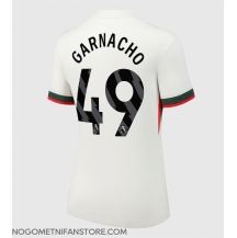 Ženski Chelsea Alejandro Garnacho #49 Replika nogometni dresi Gostujoči 2025-26 Kratek Rokav