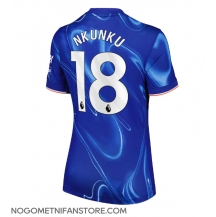 Ženski Chelsea Christopher Nkunku #18 Replika nogometni dresi Domači 2024-25 Kratek Rokav