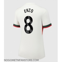 Ženski Chelsea Enzo Fernandez #8 Replika nogometni dresi Gostujoči 2025-26 Kratek Rokav