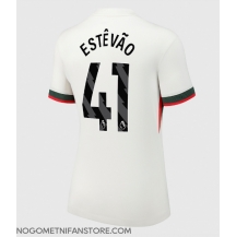 Ženski Chelsea Estevao Willian #41 Replika nogometni dresi Gostujoči 2025-26 Kratek Rokav