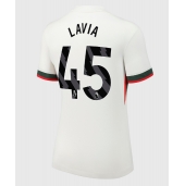 Ženski Chelsea Romeo Lavia #45 Replika nogometni dresi Gostujoči 2025-26 Kratek Rokav