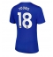 Ženski Everton Ashley Young #18 Replika nogometni dresi Domači 2024-25 Kratek Rokav