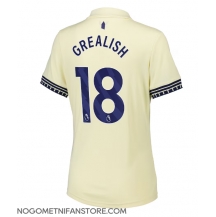 Ženski Everton Jack Grealish #18 Replika nogometni dresi Gostujoči 2025-26 Kratek Rokav