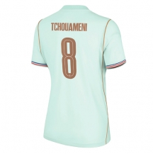 Ženski Francija Aurelien Tchouameni #8 Replika nogometni dresi Gostujoči SP 2026 Kratek Rokav