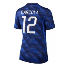 Ženski Francija Bradley Barcola #12 Replika nogometni dresi Domači SP 2026 Kratek Rokav