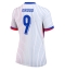 Ženski Francija Olivier Giroud #9 Replika nogometni dresi Gostujoči EP 2024 Kratek Rokav